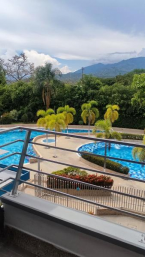 Apartamento 2 habitaciones aire acondicionado en Sopetran Unidad res Piscinas sol y descanso